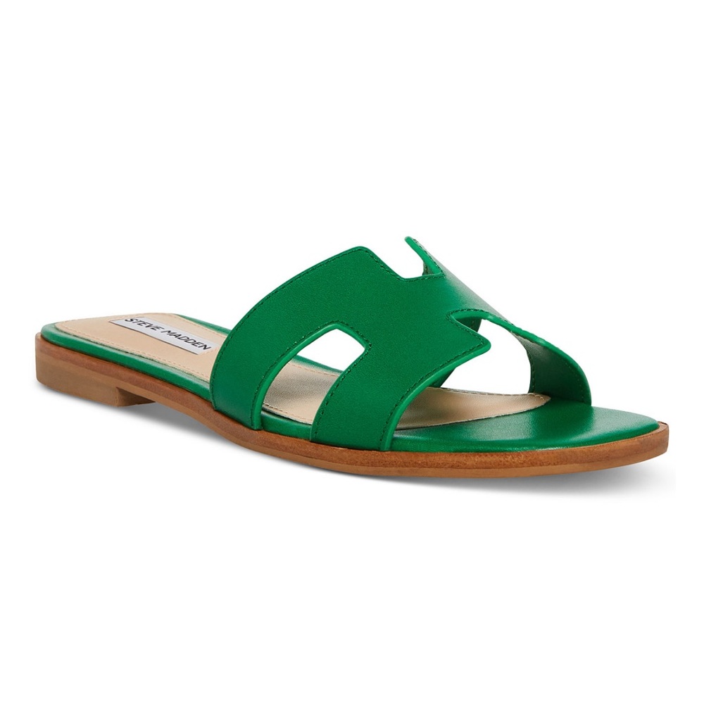 Steve Madden Green Hadyn Sandal